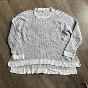Eileen Fisher 100% Cotton Oversized Sweater